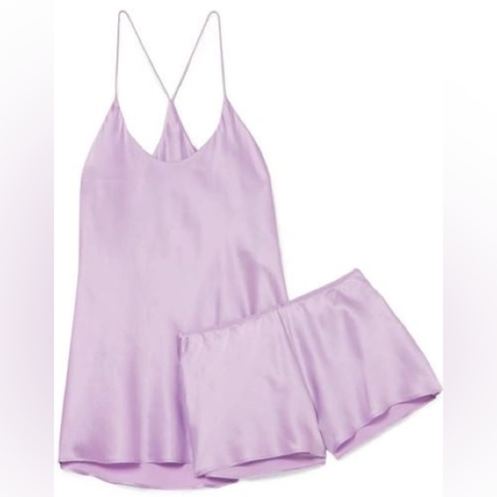 Olivia von Halle Lilac Bella Pajama Set